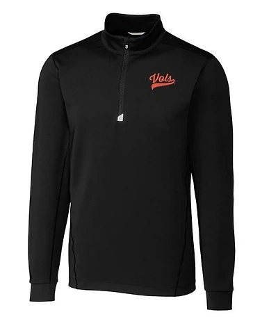 Tennessee Cutter & Buck Vol Script Traverse 1/4 Zip Pullover