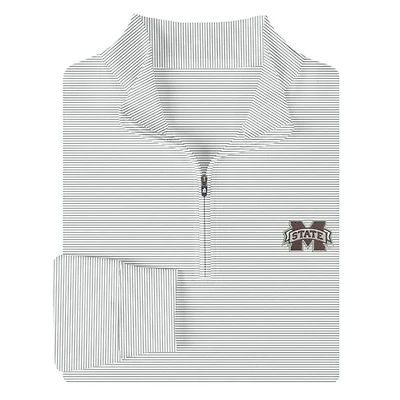 Mississippi State Turtleson Carter Stripe Quarter-Zip Pullover