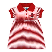 Western Kentucky Infant Striped Gameday Dress With Bloomer