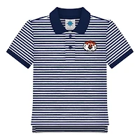 Auburn Toddler Striped Polo
