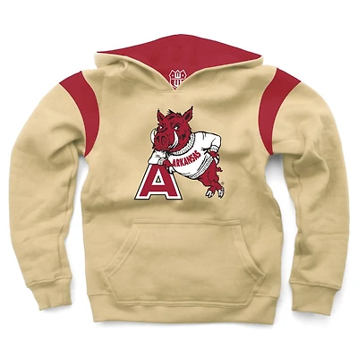 Arkansas Wes and Willy Vault YOUTH Fleece Hoodie