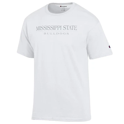 Mississippi State Champion Women's Straight Tonal Wordmark Tee