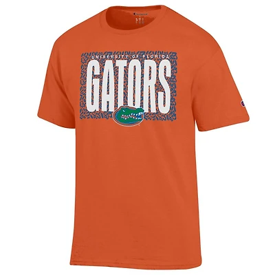 Florida Champion Women's Rectangle Over Print with Logo Tee