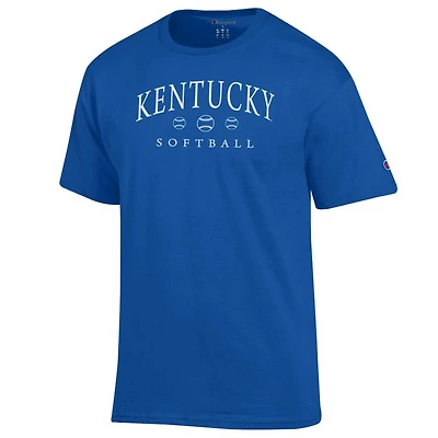 Kentucky Champion Women's Arch Softball Tee