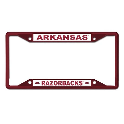Arkansas Razorbacks Cardinal License Plate Frame