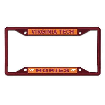 Virginia Tech Hokies Maroon License Plate Frame