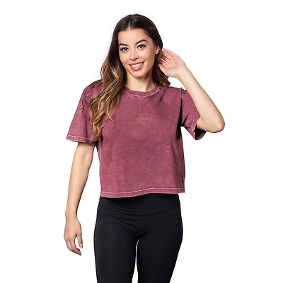 Virginia Tech Small Heart Rhinestone Short n Sweet Tee