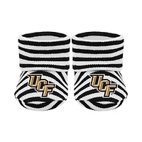 UCF Creative Knitwear Infant Striped Booties