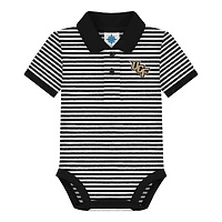 UCF Creative Knitwear Infant Striped Polo Bodysuit