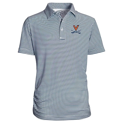 Virginia Youth Carson Striped Polo