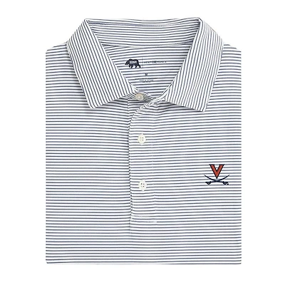 Virginia Onward Reserve Birdie Stripe Polo