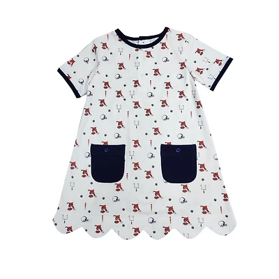 Ishtex Toddler Tiger A-Line Dress