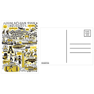 App State Julia Gash Postcard