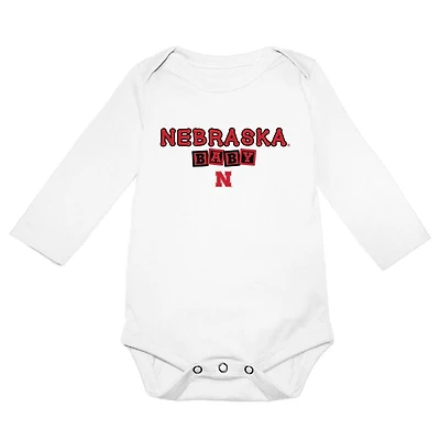 Nebraska Garb Infant Ollie Baby Onesie
