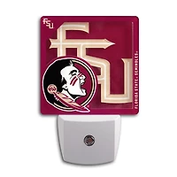 Florida State 3D Logo Series Night Light