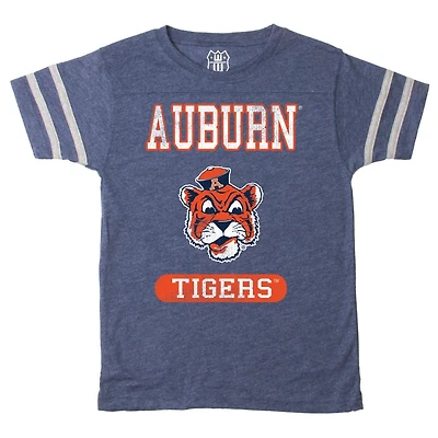 Auburn Wes and Willy Vault Toddler Stripe Sleeve Tee