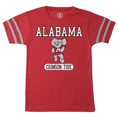 Alabama Wes and Willy Vault Toddler Stripe Sleeve Tee