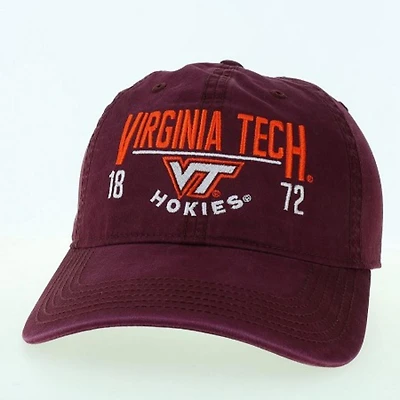 Virginia Tech Legacy Terra Twill Bridge Embroidered Relaxed Cap