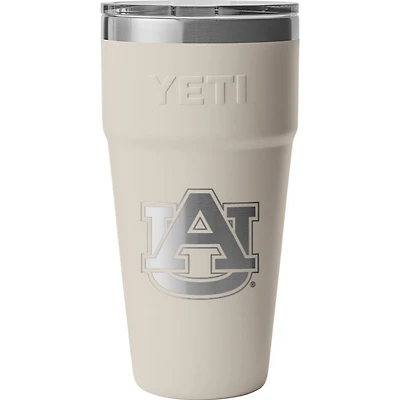 Auburn Yeti 30 Oz Rambler Stackable Cup