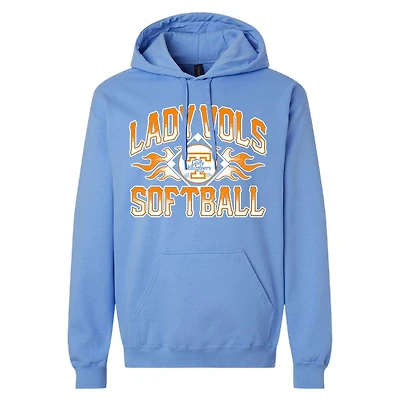 Tennessee Lady Vols Softball Flame Hoodie