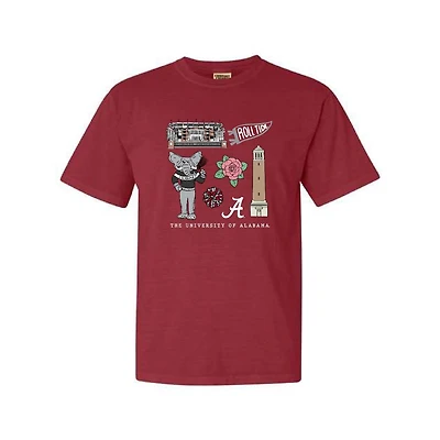 Alabama All Things Comfort Colors Tee