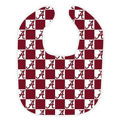 Alabama Wee Ones Checkerboard Soft Bib