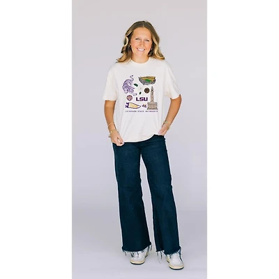 LSU All Things Comfort Colors Tee