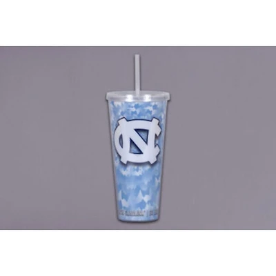 UNC Magnolia Lane 22 Oz Tie Dye Tumbler