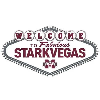 Mississippi State 24 X 16 Inch Starkvegas Acrylic Wall Art