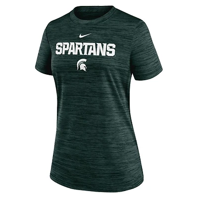 Michigan State Nike Women's Dri-Fit Velocity Sideline Tee