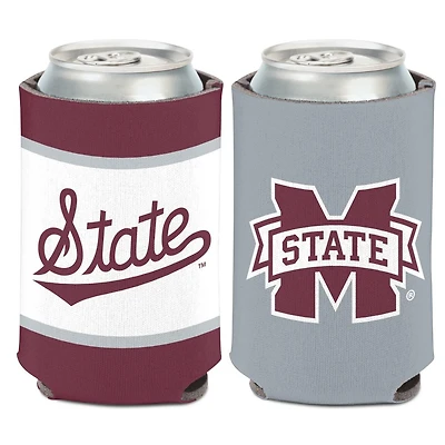 Mississippi State Wincraft 12 Oz State Script Can Cooler