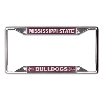 Mississippi State Wincraft State Script License Plate Frame