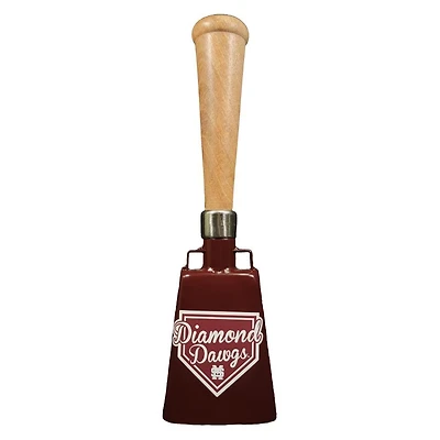 Missippi State Diamond Dawgs Maroon with Baseball Bat Handle Cowbell