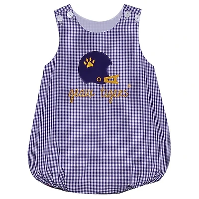 LSU Infant Football Helmet Bubble Onesie