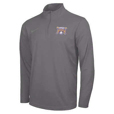 LSU Nike 2025 NCAA College World Series National Champs Intensity 1/4 Zip Pullover