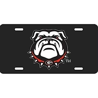 Georgia Bulldog Logo License Plate