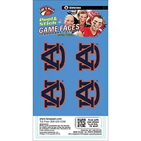 Auburn Waterless Face Tattoos