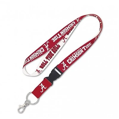 Alabama Lanyard With Detachable Buckle