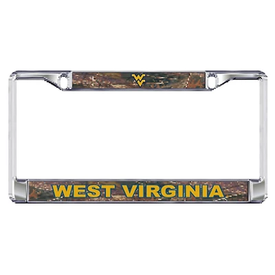 West Virginia Camo License Plate Frame