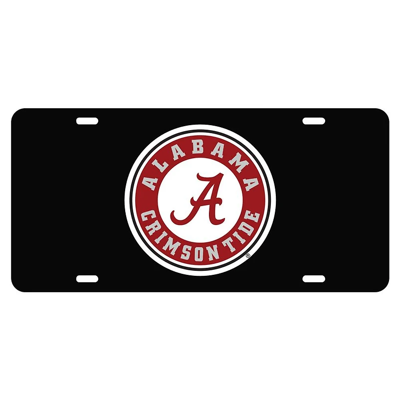Alabama Reflective Circle Logo License Plate
