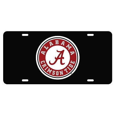 Alabama Reflective Circle Logo License Plate