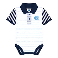Carolina Infant Striped Polo Bodysuit