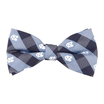 UNC Eagles Wings Check Pattern Bow Tie