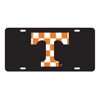 Tennessee Checkerboard Logo License Plate