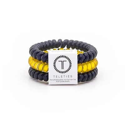 Navy & Yellow Small Teleties