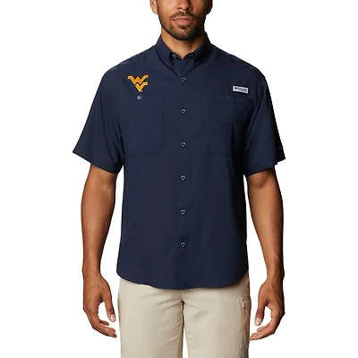 West Virginia Columbia Men’s PFG Tamiami II Shirt