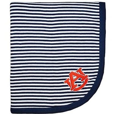 Auburn Striped Knit Baby Blanket