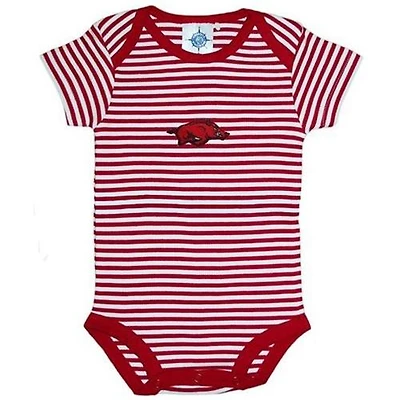Arkansas Infant Striped Bodysuit