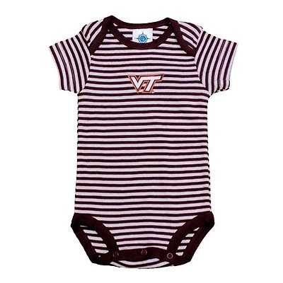 Virginia Tech Infant Striped Bodysuit