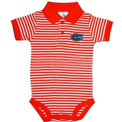 Florida Infant Striped Polo Bodysuit
